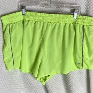 Fabletics Bright Green Athletic Shorts